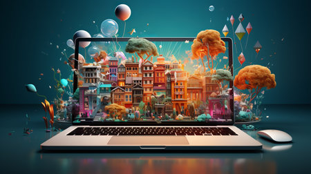 International Internet Day October 29 Generative AIの素材
