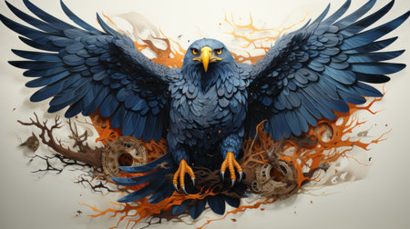 National Bird Day 5th January Generative AIの素材