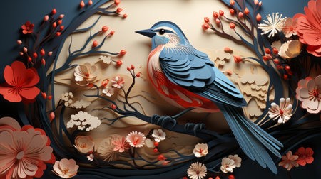 National Bird Day 5th January Generative AIの素材