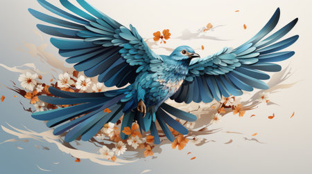 National Bird Day 5th January Generative AIの素材