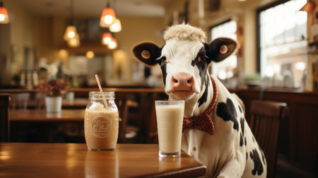 National Dairy Day 17th January Generative AIの素材