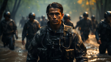 Thai Armed Forces Day 18 January Generative AIの素材