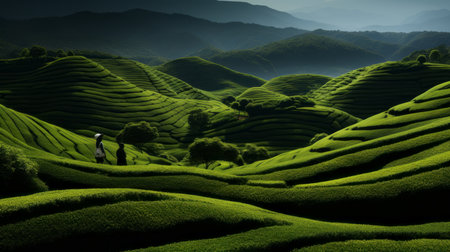 Green Tea Day 6th February Generative AIの素材