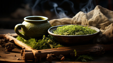 Green Tea Day 6th February Generative AIの素材