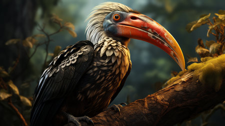 Hornbill love day 13th February Generative AI (1)の素材