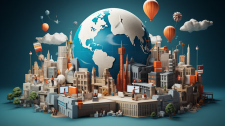 Employee Appreciation Day, celebrating hard work around the world 1th march Generative AIの素材