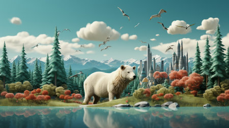 world day of wild fauna and flora 3th march Generative AIの素材