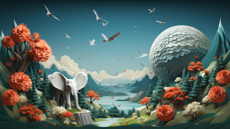 world day of wild fauna and flora 3th march Generative AIの素材