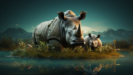 world day of wild fauna and flora 3th march Generative AIの素材