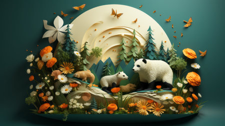 world day of wild fauna and flora 3th march Generative AIの素材