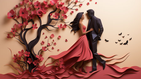 Marriage Proposal Day 20th March Generative AIの素材