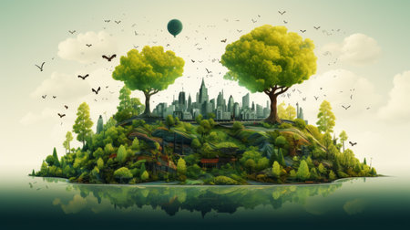 World Recycle Day 18th March Generative AIの素材