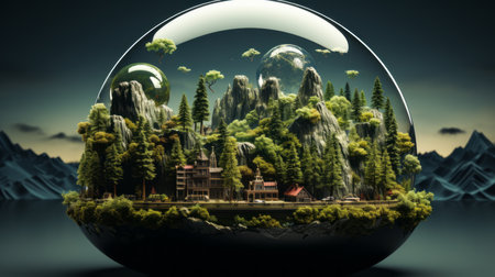 World Forest Day 21th March Generative AIの素材