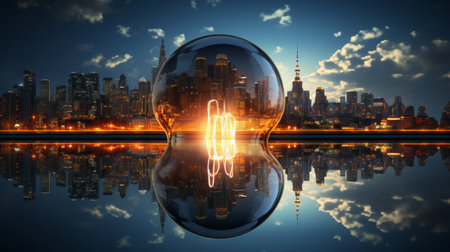 Earth Day Turn off the lights 30th March Generative AIの素材