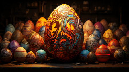 Easter or the day of the resurrection of jesus christ March 31 Generative AIの素材