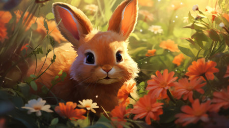 Easter or the day of the resurrection of jesus christ March 31 Generative AIの素材