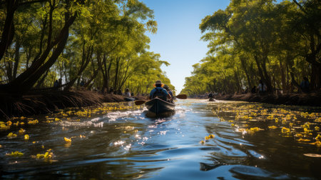 Thai Mangrove Community Forest Day 12th April Generative AIの素材