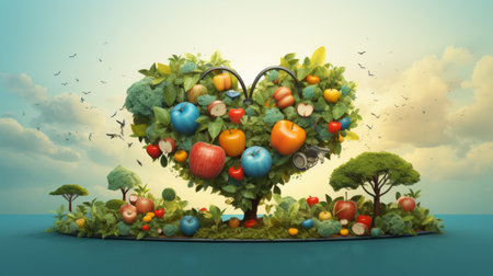 World Health Day 7th April Generative AIの素材