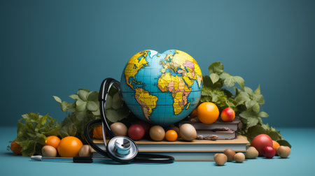 World Health Day 7th April Generative AIの素材