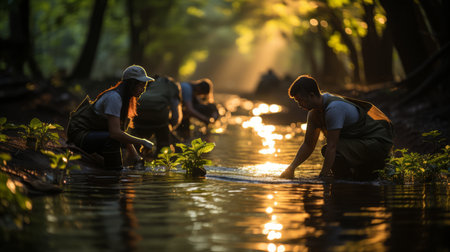 Thai Mangrove Community Forest Day 12th April Generative AIの素材