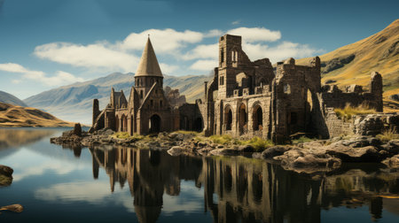 International Historic Sites Day 18th April Generative AIの素材