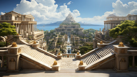 International Historic Sites Day 18th April Generative AIの素材