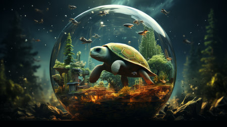 Protect Earth Day the importance of loving nature Generative AIの素材