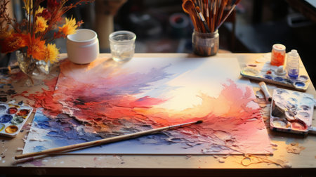 World Art Day April 22 Generative AIの素材