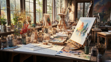 World Art Day April 22 Generative AIの素材