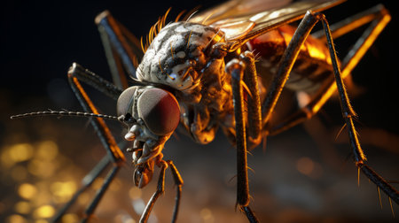 World Malaria Day 25th April Generative AIの素材