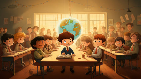 International Day of Education, remembering the importance of education, 24 Januaryの素材