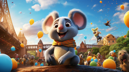 Australia Day, the landing of the fleet, raising the Union flag by Arthur Phillip at Sydney Cove in New South Wales, 26 Januaryの素材