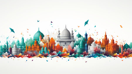 India Republic Day 26 Januaryの素材
