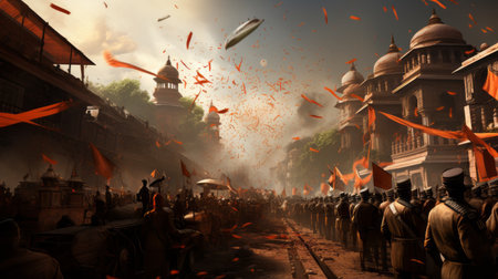 India Republic Day 26 Januaryの素材