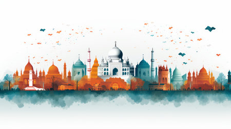 India Republic Day 26 Januaryの素材