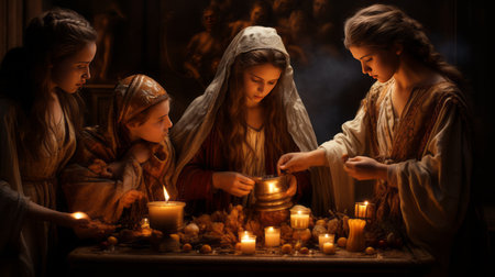 Candlemas Day, February 2の素材