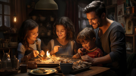 International Family Day 15th May Generative AIの素材