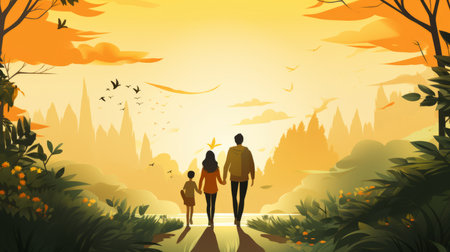 International Family Day 15th May Generative AIの素材