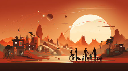 International Family Day 15th May Generative AIの素材