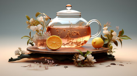 International Tea Day 21th May Generative AIの素材