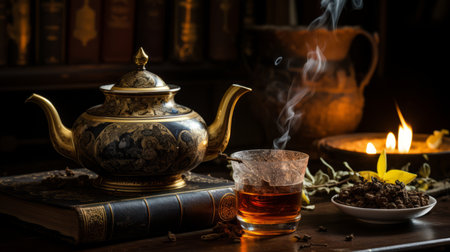 International Tea Day 21th May Generative AIの素材