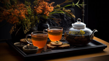 International Tea Day 21th May Generative AIの素材