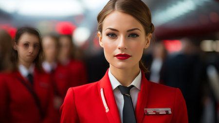 International Flight Attendant Day 31th May Generative AIの素材