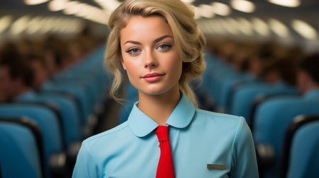 International Flight Attendant Day 31th May Generative AIの素材