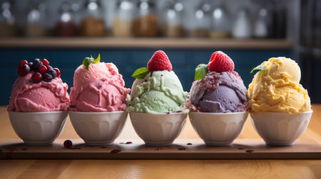 Ice Cream Day (Japan) 9th May Generative AIの素材