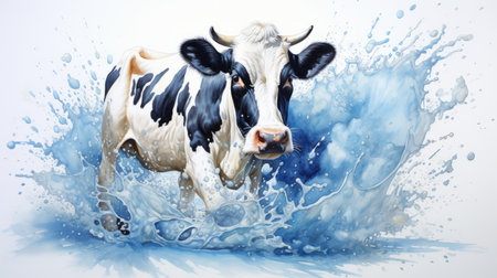 World Milk Day June 1 3D Generative AIの素材