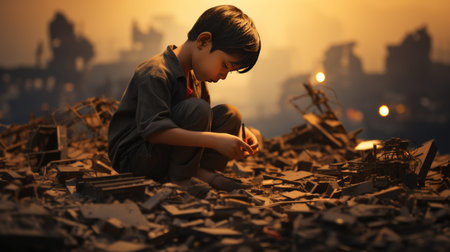 International Day Against Child Labor June 12 Generative AIの素材