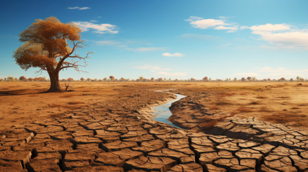 World Day Against Drought 17 June Generative AIの素材