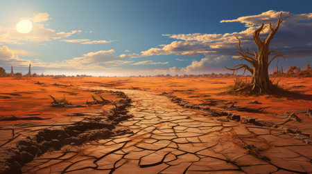 World Day Against Drought 17 June Generative AIの素材