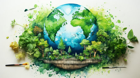 World Environment Day June 5 Generative AIの素材